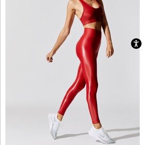 Carbon38 High-Waist Takara Shine - Carbon Red